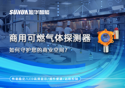 智能预警，安心经营：商用可燃气体探测器如何守护您的商业空间？